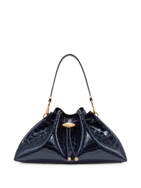 Jimmy Choo medium Cinch croc-effect shoulder bag
