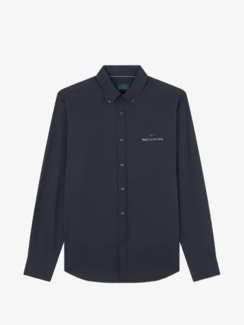 Paul & Shark camisa con botones y logo estampado