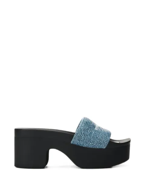 Alexander Wang ビジュー デニムサンダル