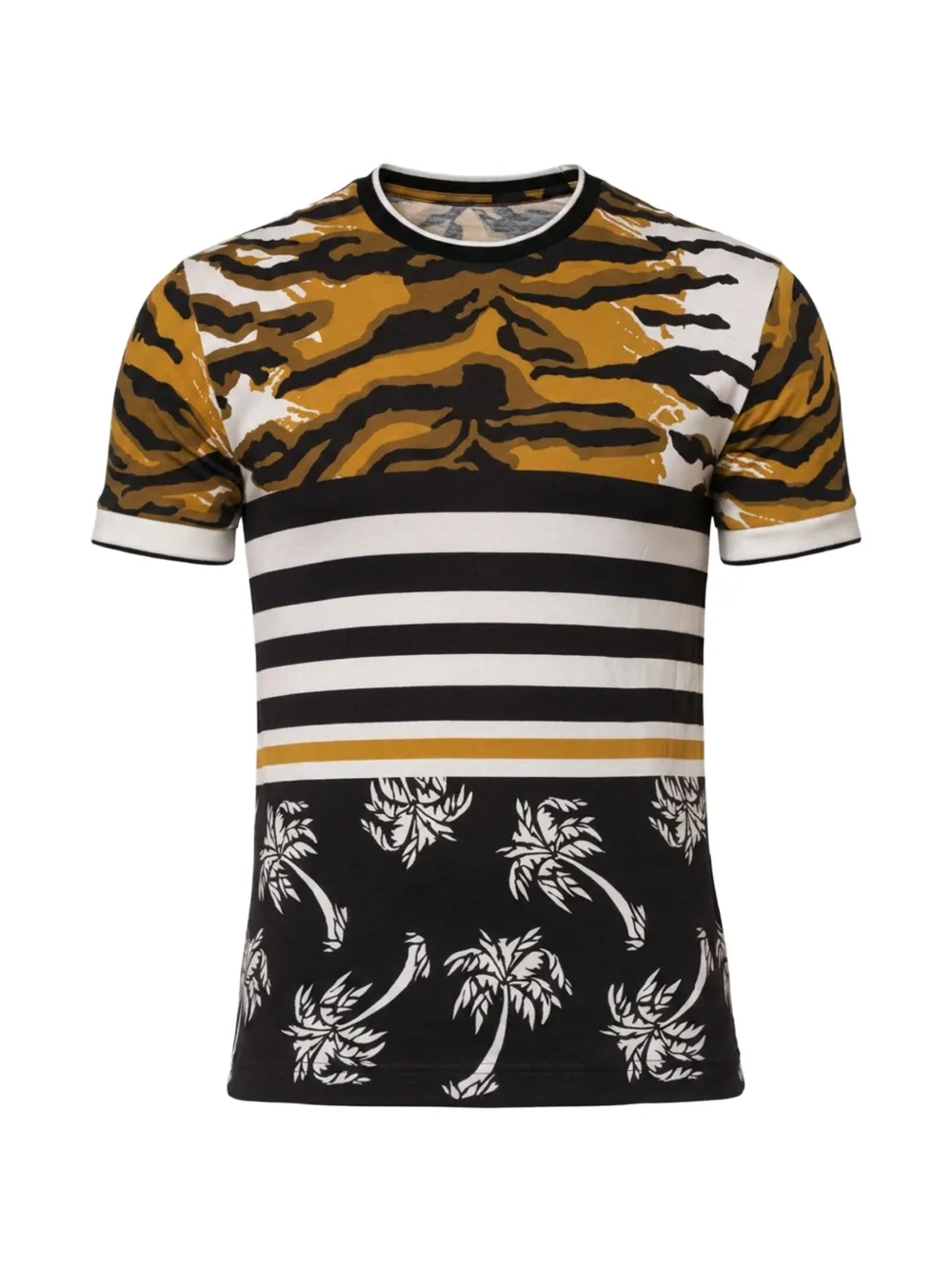 Dolce & Gabbana T-Shirt mit Print - Schwarz