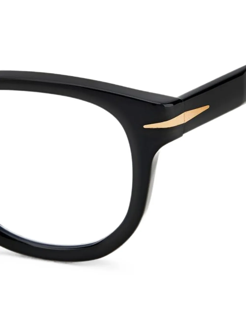  David Beckham Eyewear Square-frame Glasses - Negro 