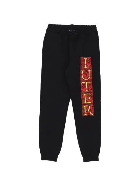 IUTER Mediolanum logo-print track pants