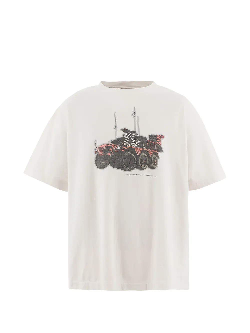 SAINT MXXXXXX x The KLF and Kosuke Kawamura T-shirt con stampa grafica - Bianco