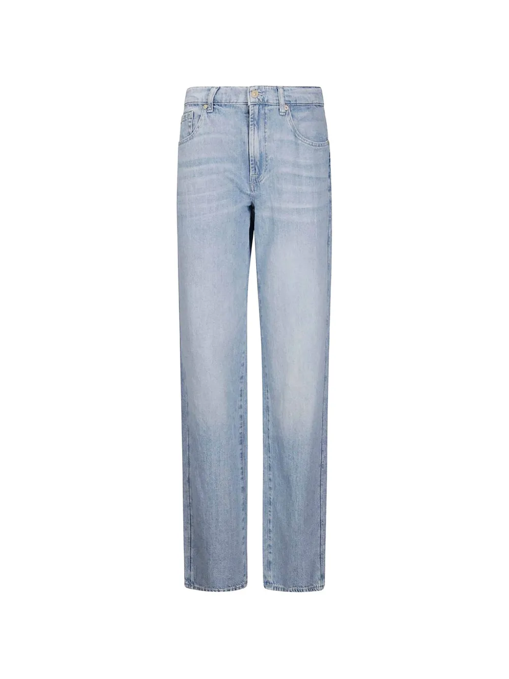 7 For All Mankind Jeans Tess con passanti per cintura - Blu