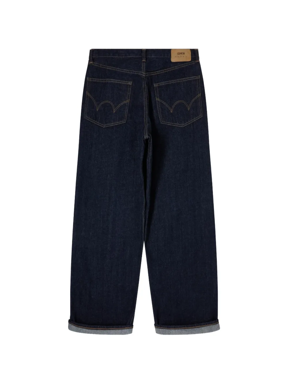 Edwin Jeans met wijde pijpen Blauw