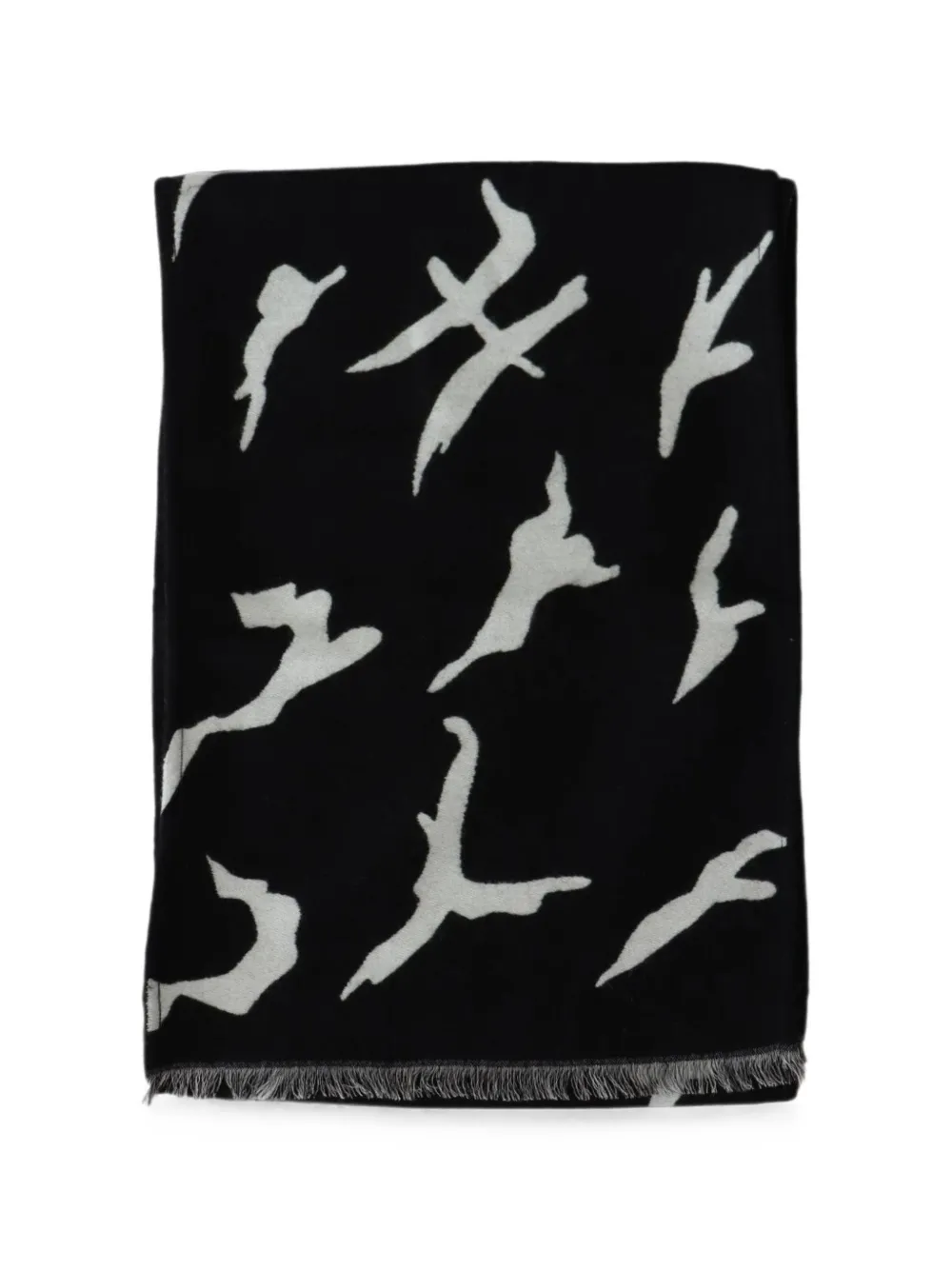 Givenchy Schal mit abstraktem Print - Schwarz