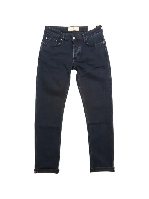 Blue de Gênes BGvinci Black OD slim-fit jeans