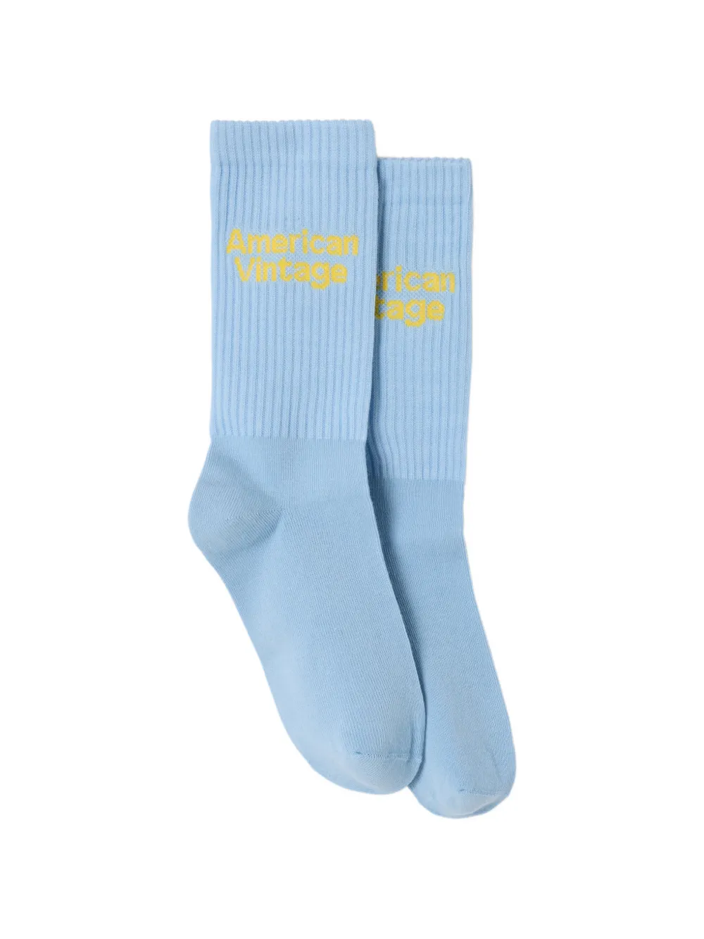 American Vintage Calzini Clypsun con logo - Blu