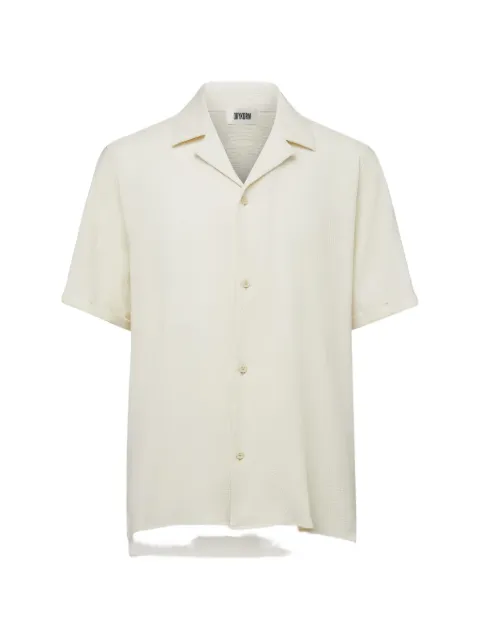 Drykorn Bijan_2 jacquard short-sleeve shirt