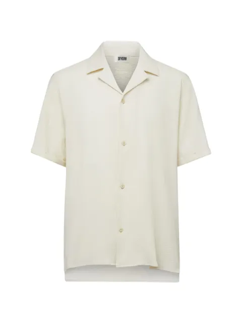 Drykorn Bijan_2 jacquard short-sleeve shirt