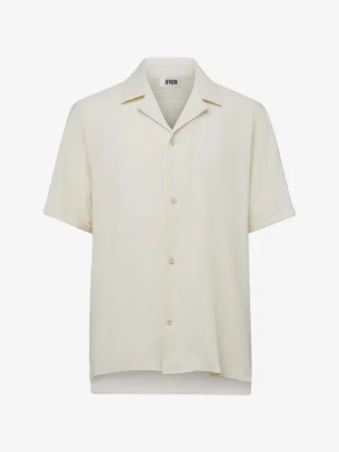 Drykorn Bijan_2 jacquard short-sleeve shirt