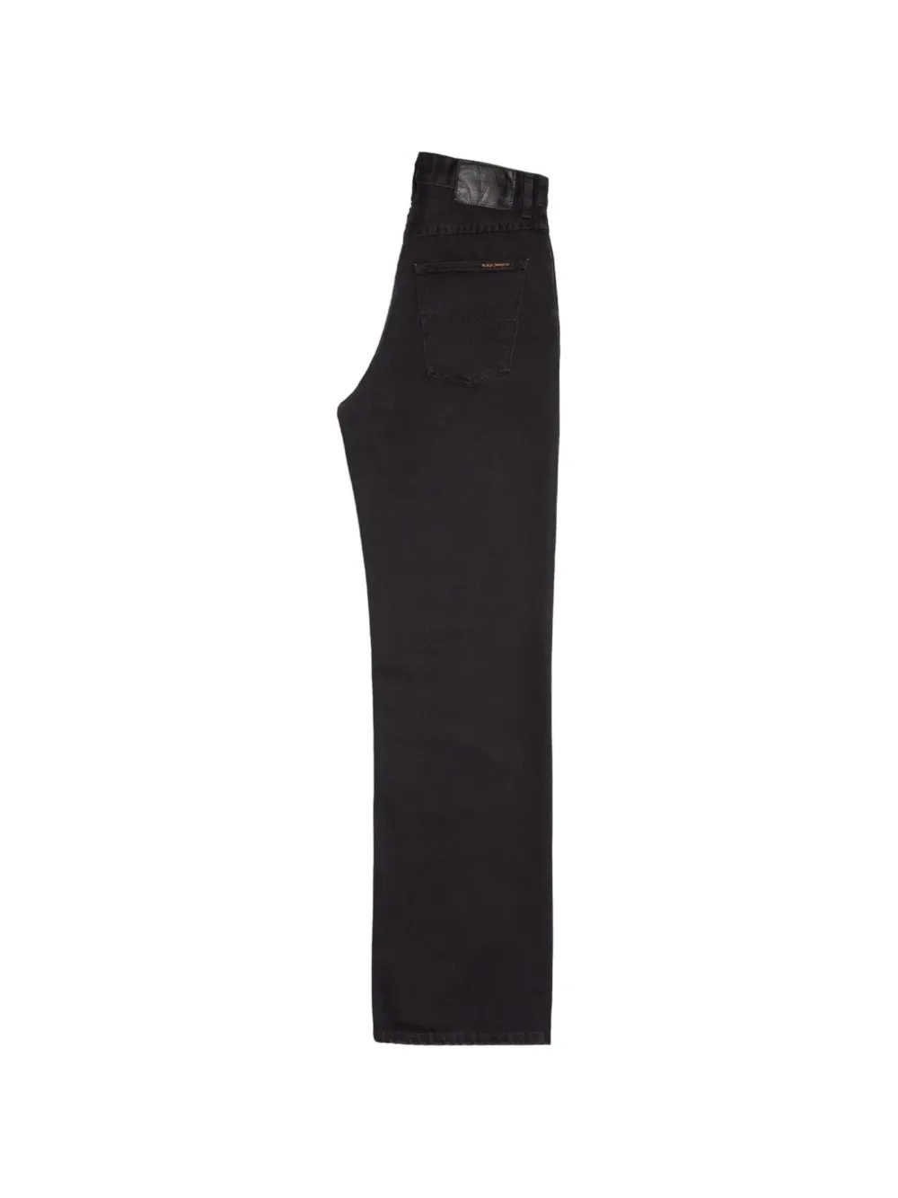 Nudie Jeans Clean Eileen jeans met wijde pijpen Zwart