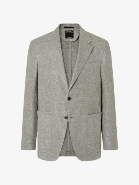 Zegna Crossover herringbone jacket
