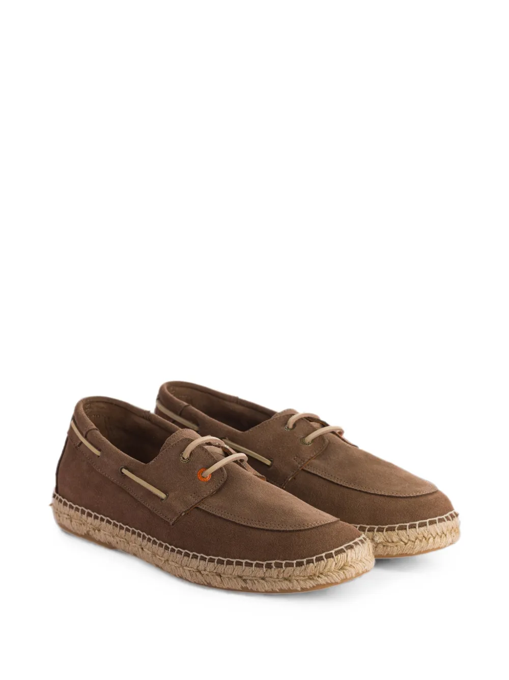 ABARCA Nautico suède loafers Bruin