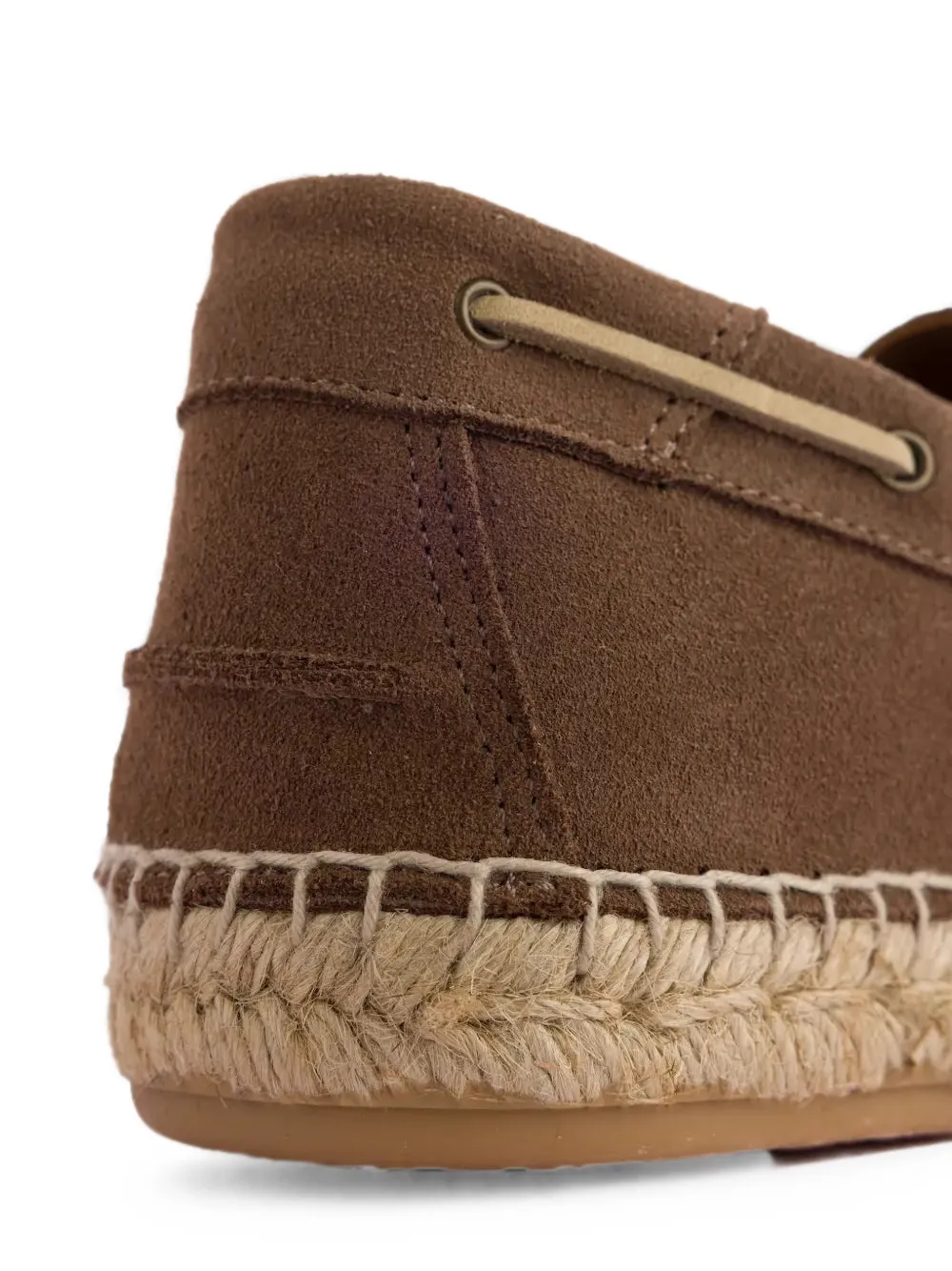 ABARCA Nautico suède loafers Bruin