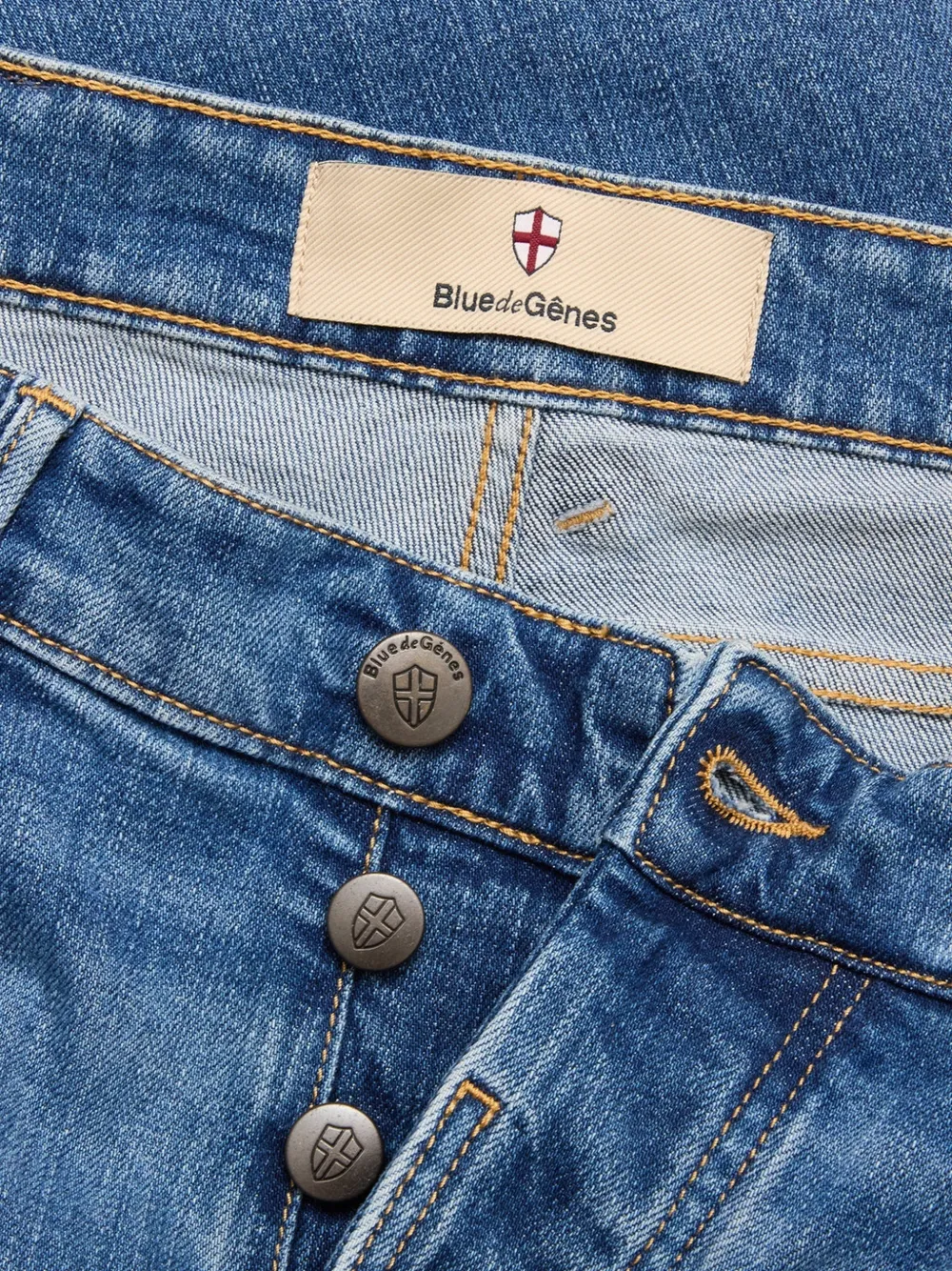  Blue De Gênes Bgvinci Hera Jeans - Azul 