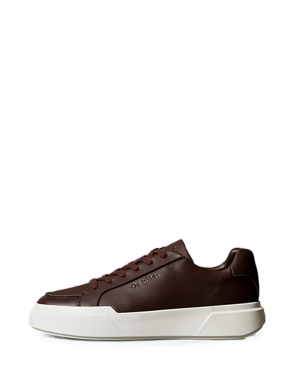 Calvin Klein Avenue logo-embossed sneakers Bruin