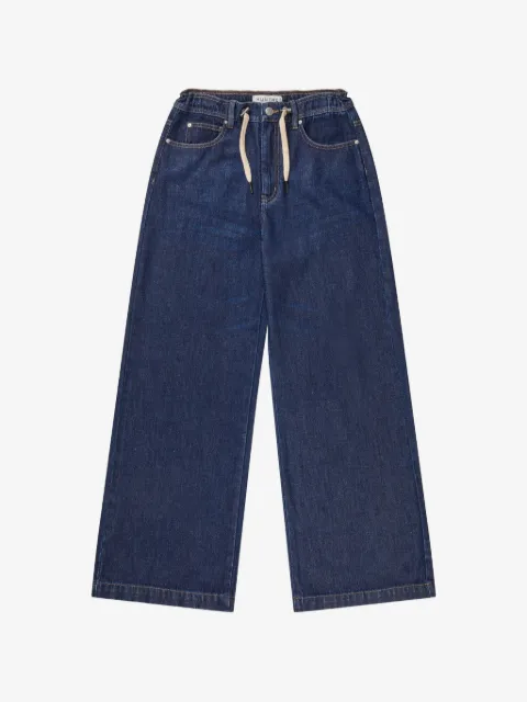 MUNTHE Obey drawstring-waist jeans