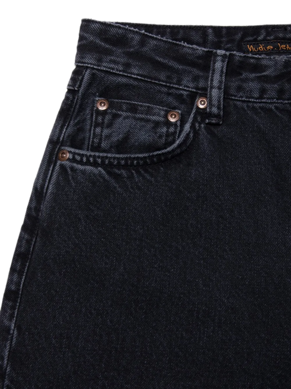 Nudie Jeans Lofty Lo jeans Zwart