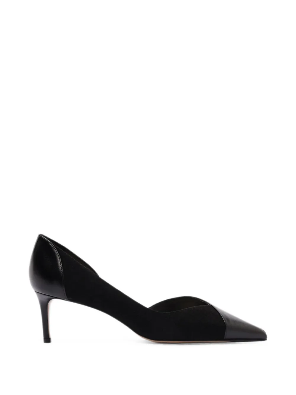 Alexandre Birman Patricia panelled pointed-toe pumps Zwart