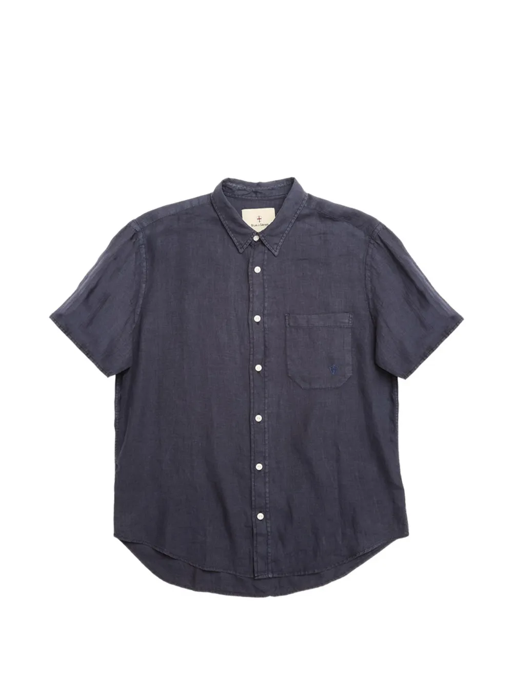 Blue de Gênes Camicia a maniche corte BGenric Hope - Grigio