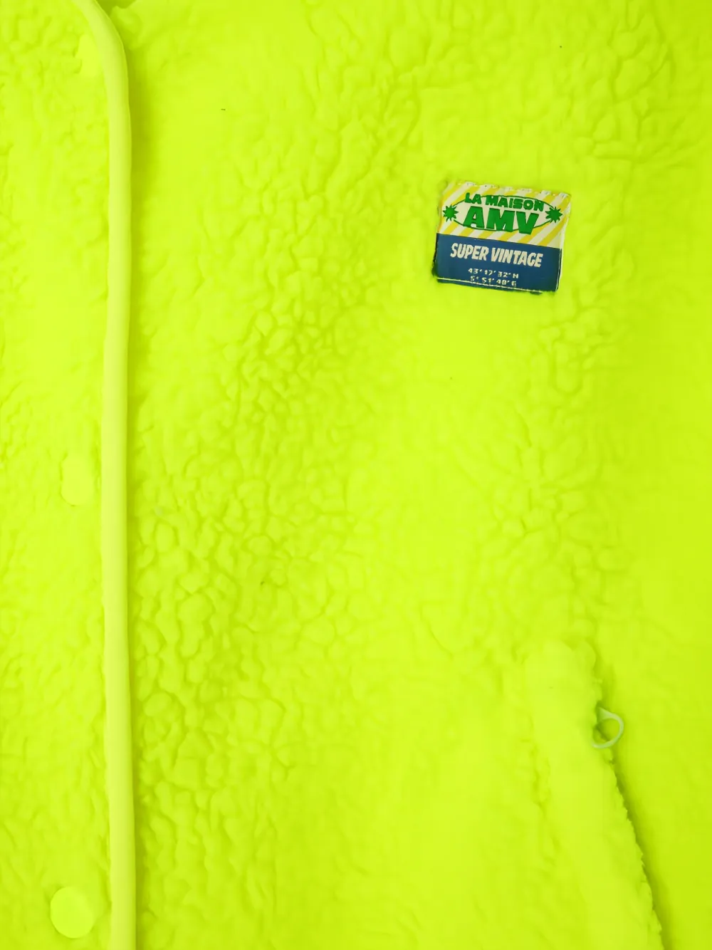 American Vintage Jack met logopatch Geel