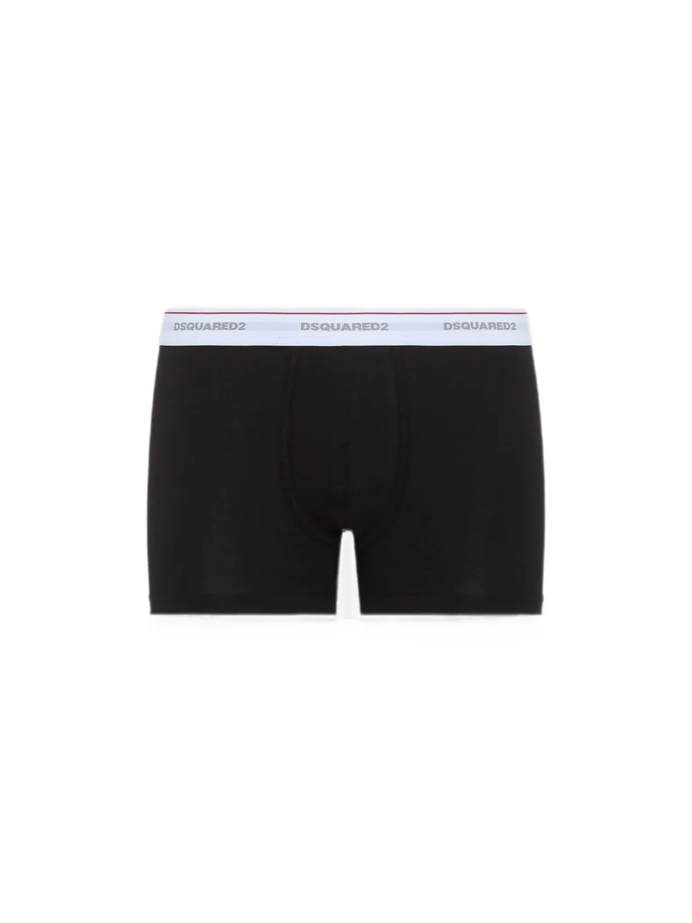 DSQUARED2 Drie boxershorts met logoband Zwart