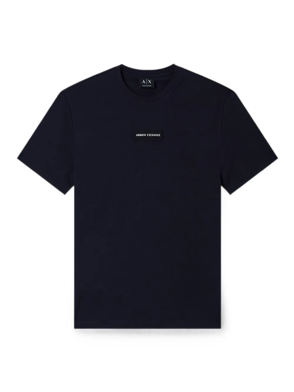 Armani Exchange T-shirt met logopatch Blauw
