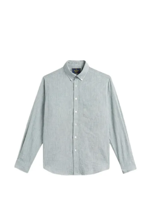 Portuguese Flannel button-down collar chest-pocket shirt