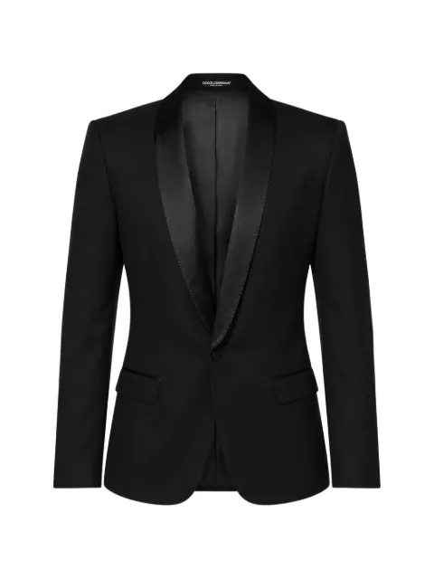 Dolce & Gabbana shawl-lapel single-breasted blazer