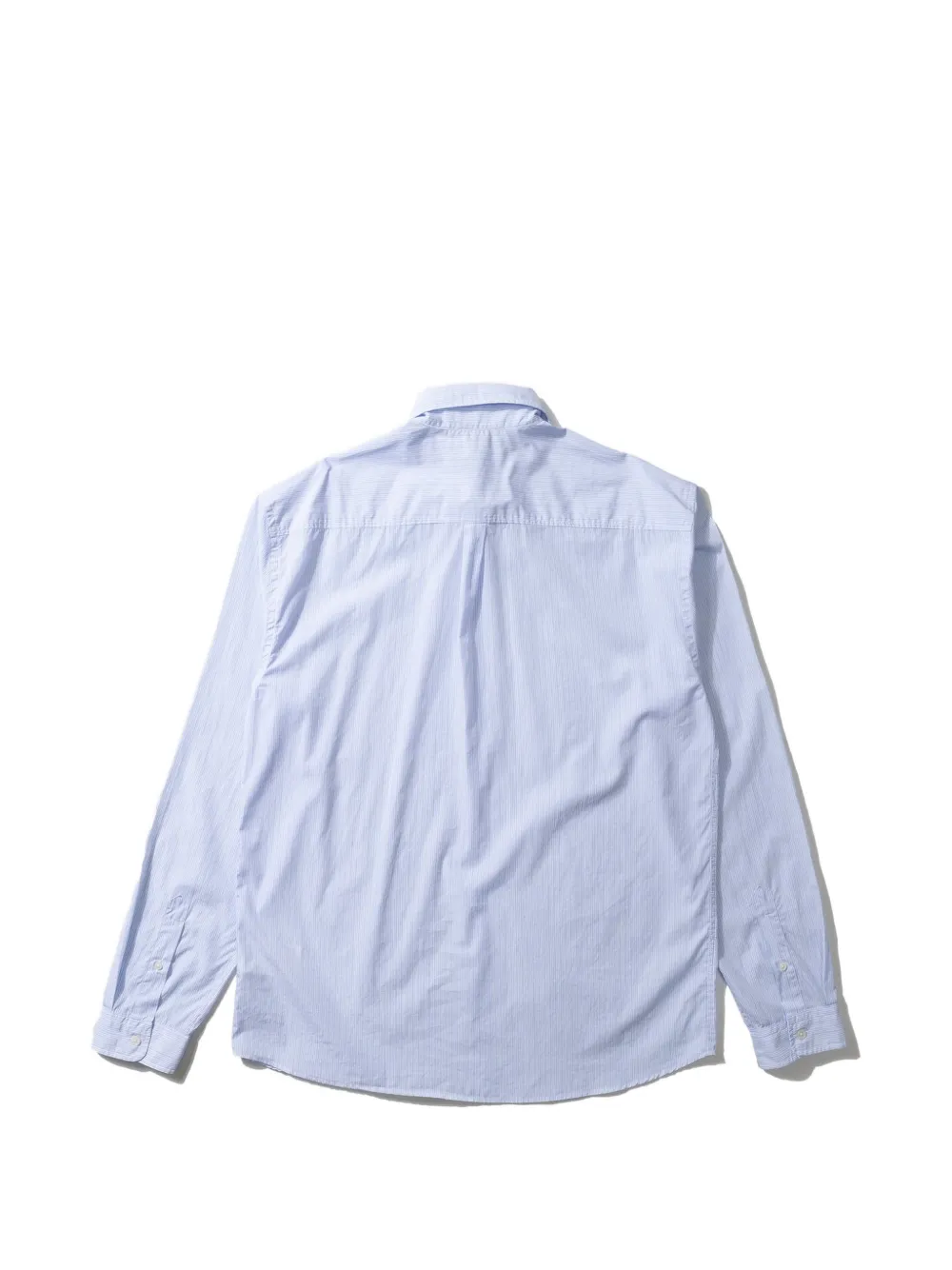  Edmmond Studios Vertical-stripe Long-sleeve Shirt - Azul 
