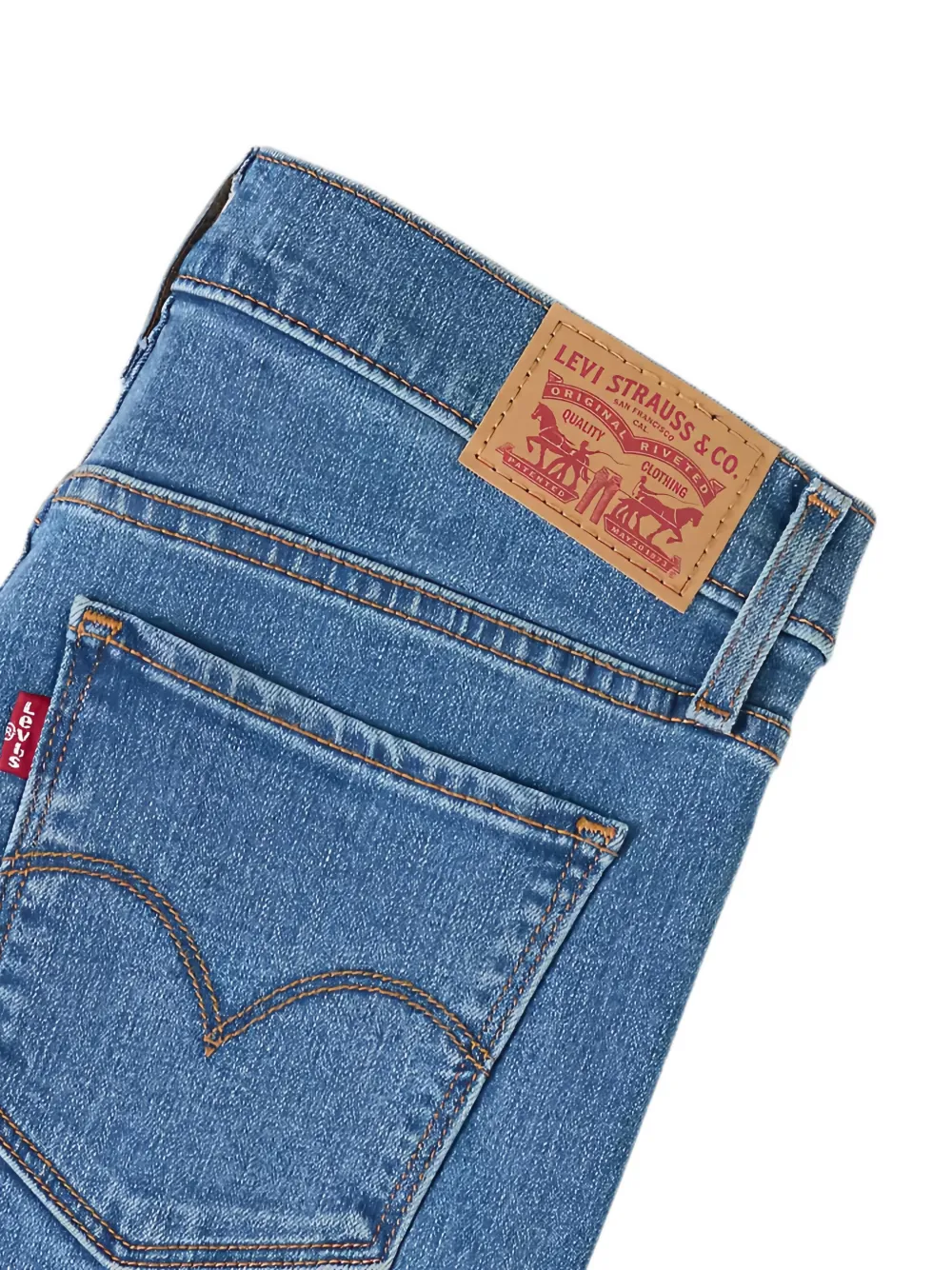 Levi's 315 Shaping bootcut jeans Blauw