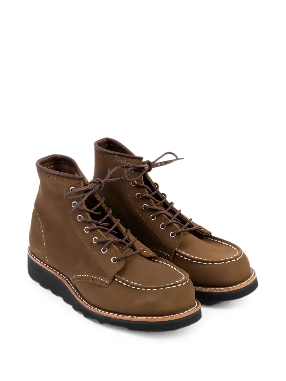 Red Wing Shoes Moc Toe ankle boots Bruin
