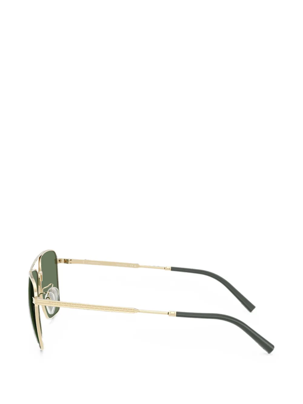 Oliver Peoples R-15 zonnebril met vierkant montuur Goud