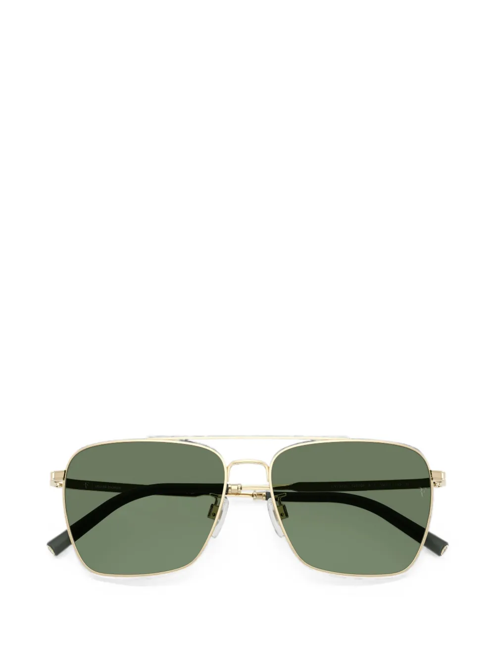 Oliver Peoples R-15 zonnebril met vierkant montuur Goud