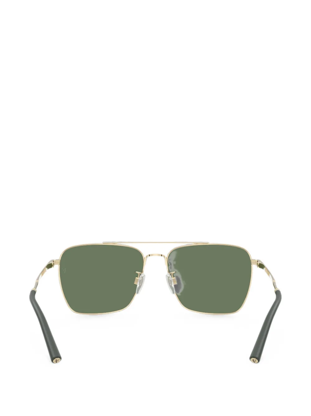Oliver Peoples R-15 zonnebril met vierkant montuur Goud