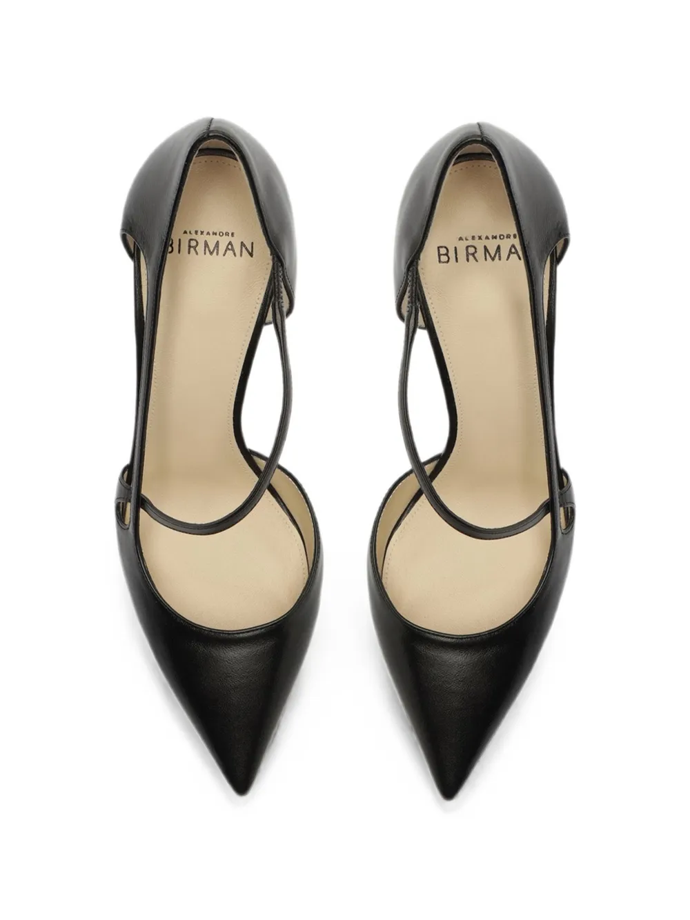 Alexandre Birman Renee crossover-strap pumps Zwart