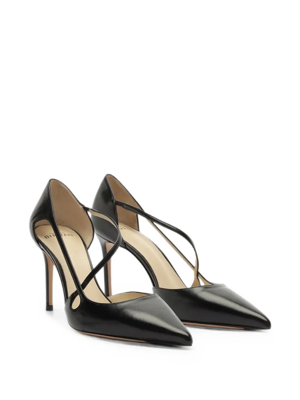 Alexandre Birman Renee crossover-strap pumps Zwart