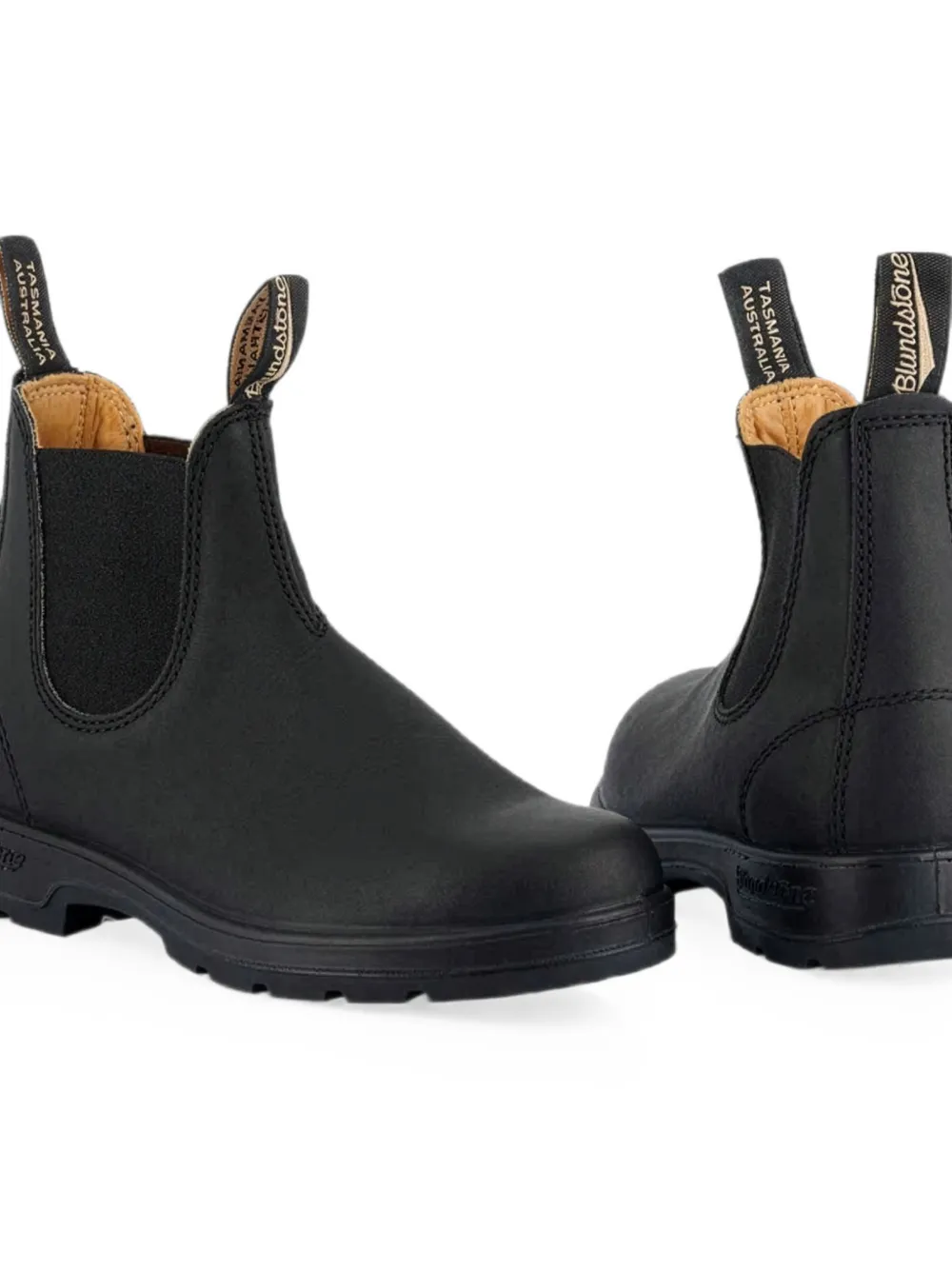 Blundstone Chelsea leather pull-on boots Zwart