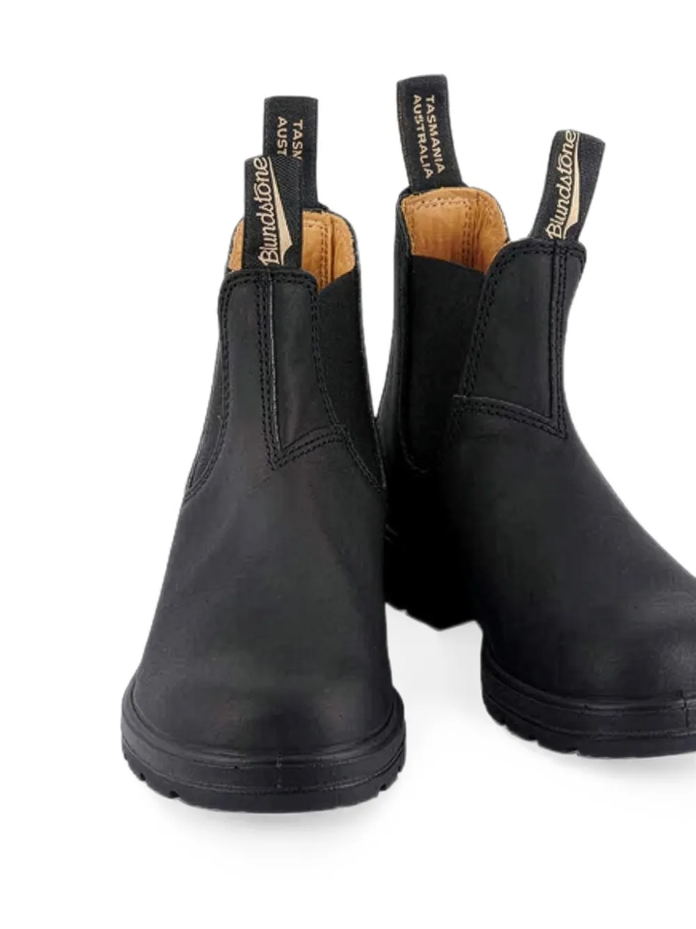 Blundstone Chelsea leather pull-on boots Zwart