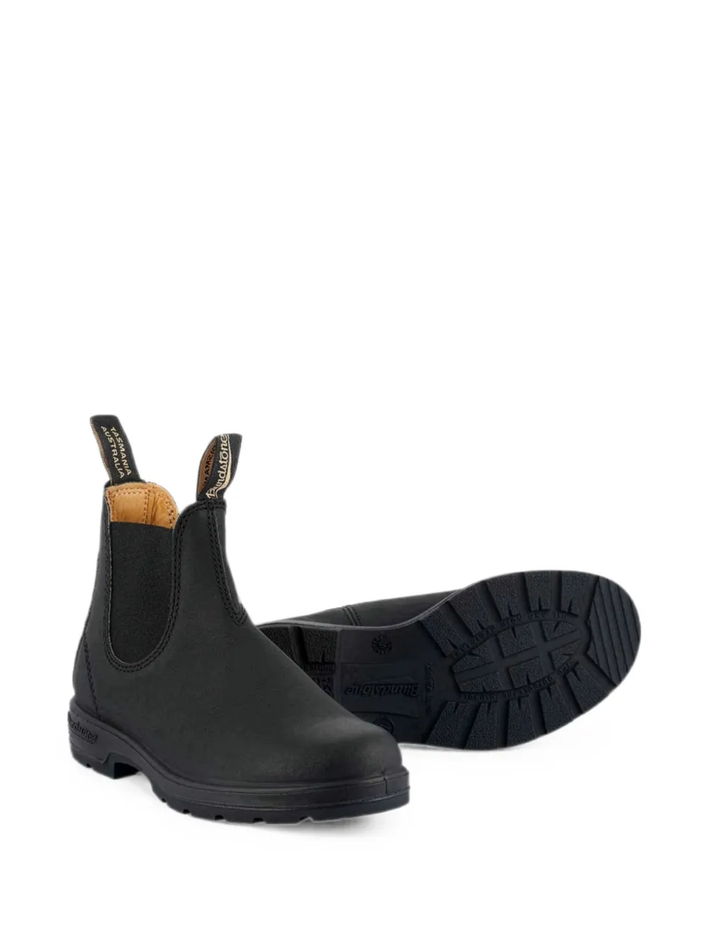 Blundstone Chelsea leather pull-on boots Zwart