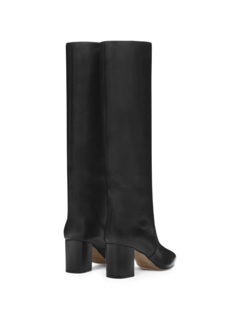 Paris Texas Anja pointed-toe pull-on boots Zwart