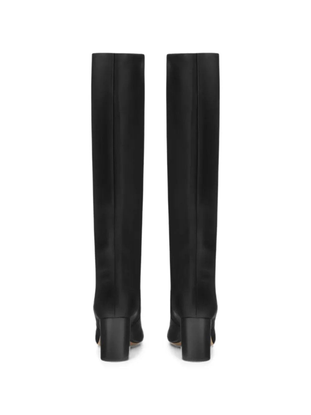 Paris Texas Anja pointed-toe pull-on boots Zwart