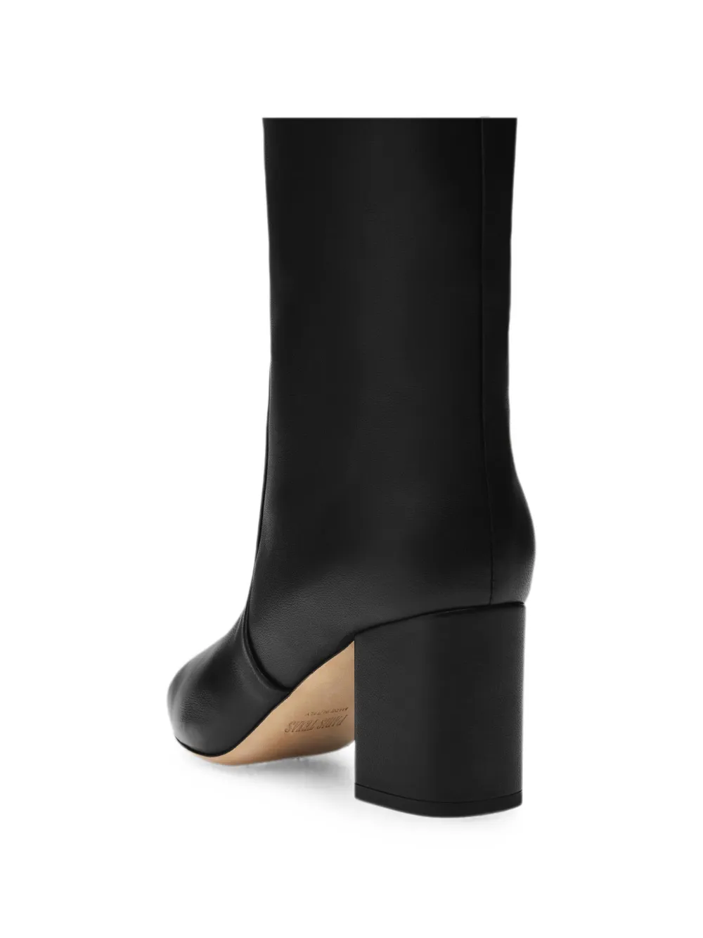 Paris Texas Anja pointed-toe pull-on boots Zwart