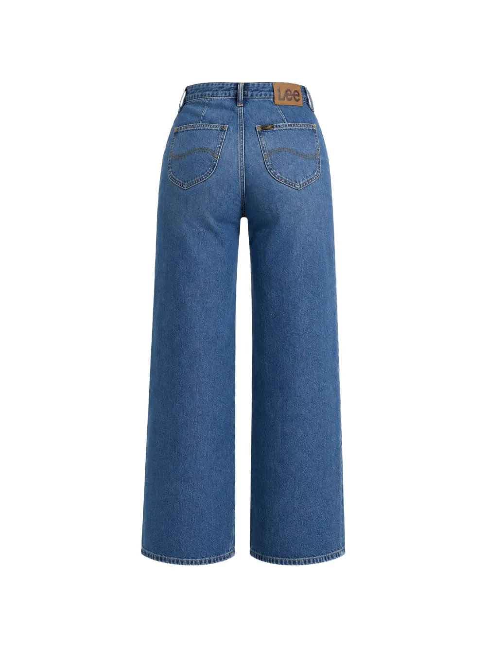  Lee Stella Wide-leg Denim Jeans - Azul 