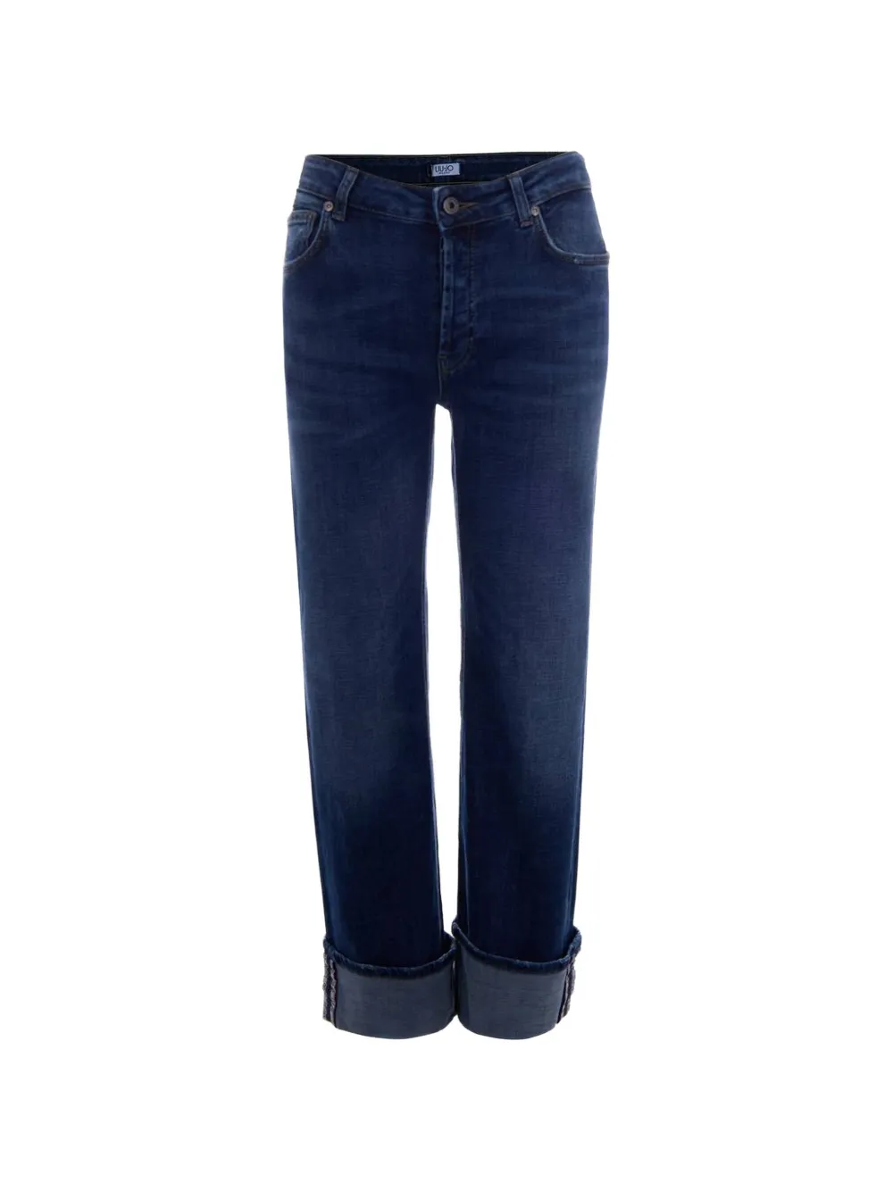 LIU JO Jeans mit Gürtelschlaufen - Blau