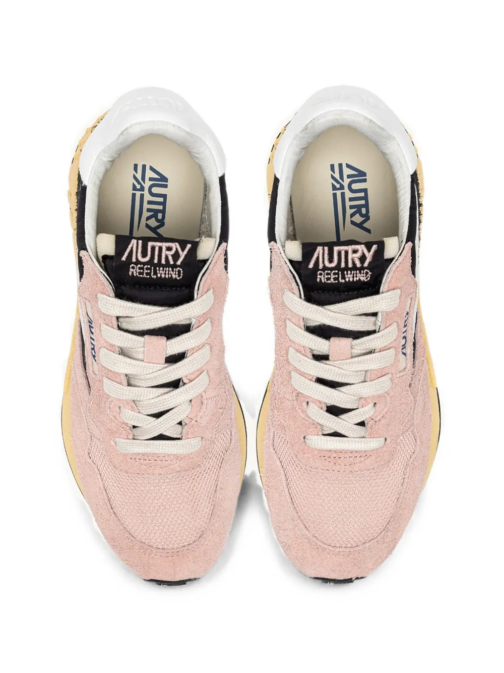 Autry Reelwind Low lace-up sneakers Roze