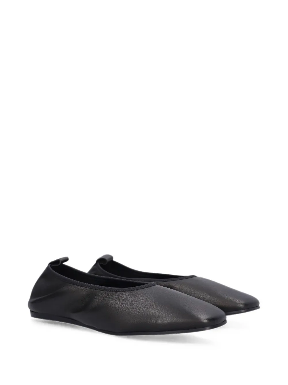BILLI BI nappa leather ballet flats Zwart