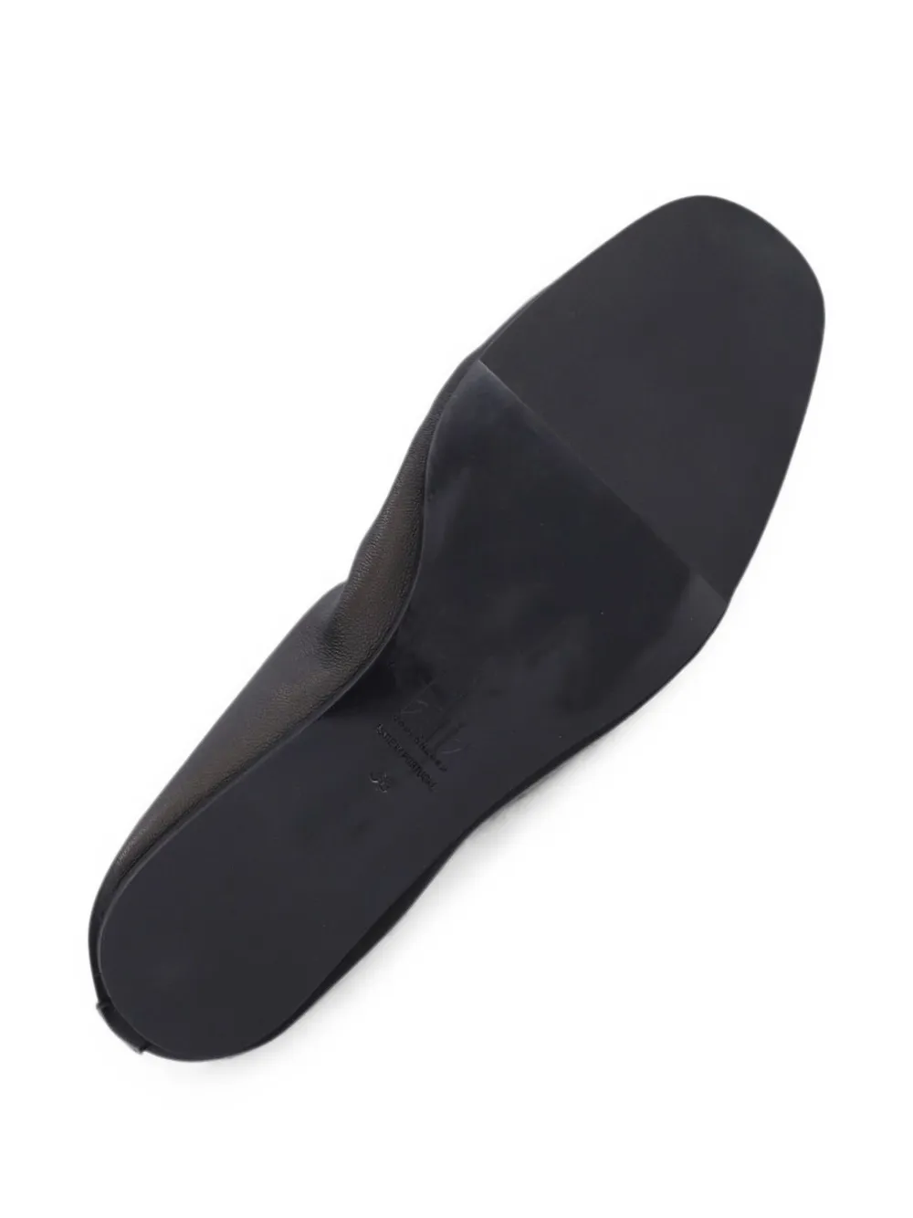 BILLI BI nappa leather ballet flats Zwart