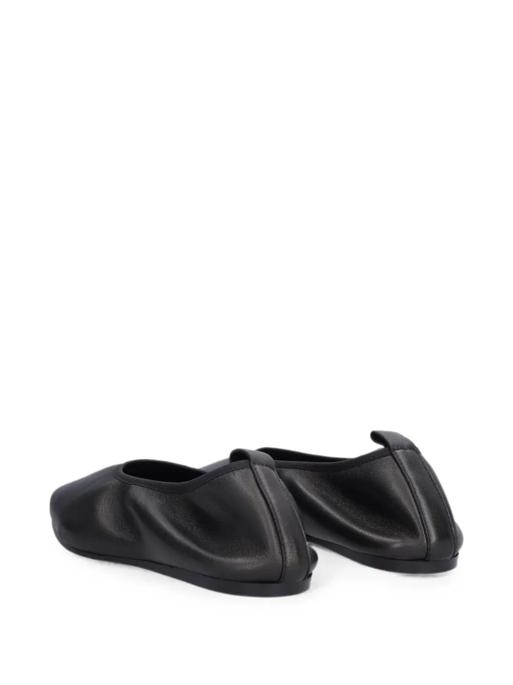 BILLI BI nappa leather ballet flats Zwart